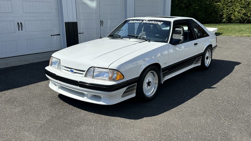 10K-Mile 1988 Ford Mustang Saleen Hatchback #88-008