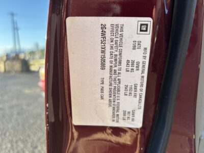 44K-Mile 1998 Buick Regal GS Photo Gallery — Photo 156
