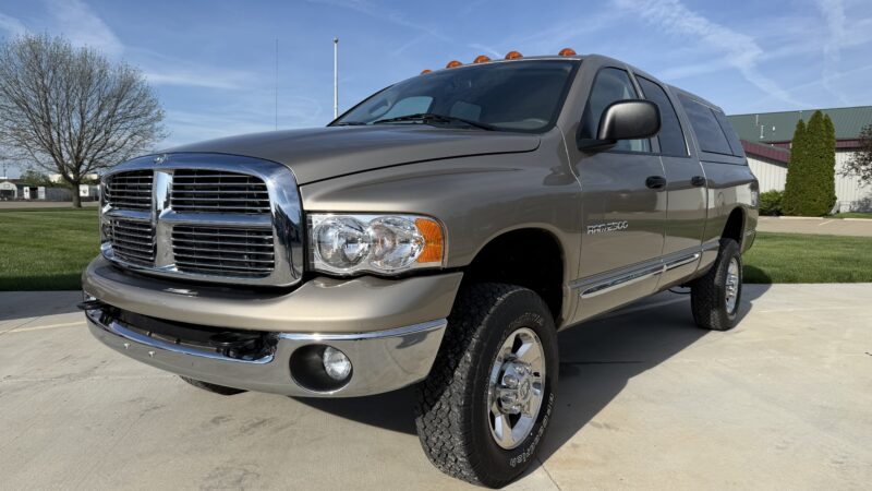 7K-Mile 2005 Dodge Ram 2500 Laramie 4X4 Cummins 6 Speed