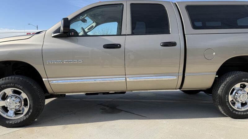 7K-Mile 2005 Dodge Ram 2500 Laramie 4X4 Cummins 6 Speed