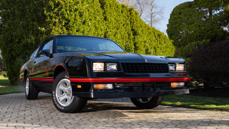 745-Mile 1987 Chevrolet Monte Carlo SS AEROCOUPE