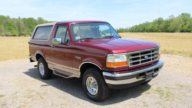 5K-Mile 1996 Ford Bronco Eddie Bauer 5.8L