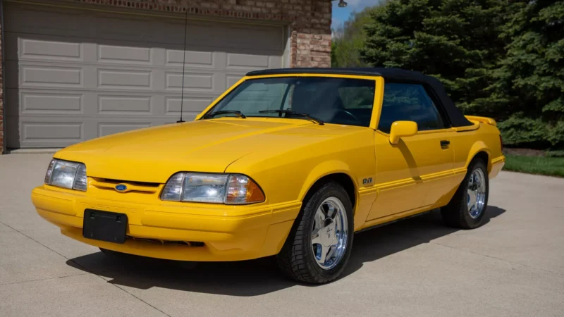 29K-Mile 1993 Ford Mustang Convertible LX Summer Edition 5 Speed Manual