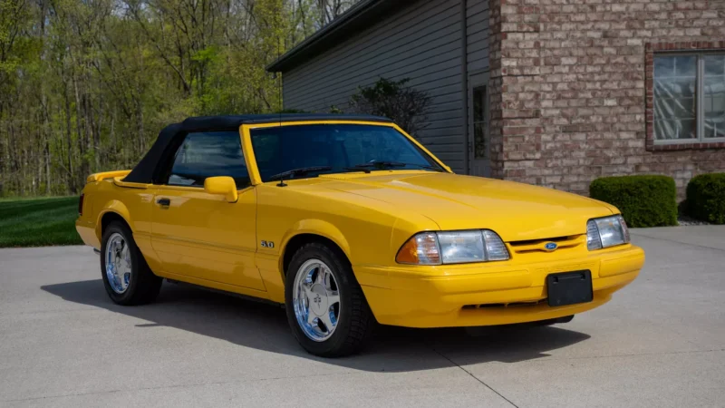29K-Mile 1993 Ford Mustang Convertible LX Summer Edition 5 Speed Manual