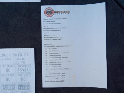 9K-Mile 2011 Dodge Challenger SRT8 392 “Kowalski” Edition 6 Speed Photo Gallery — Photo 123