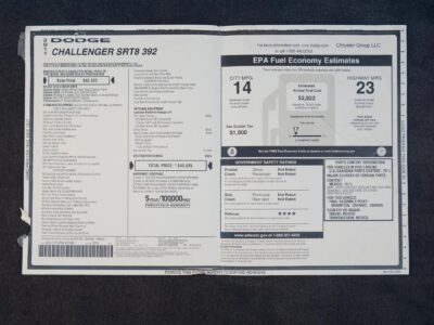 9K-Mile 2011 Dodge Challenger SRT8 392 “Kowalski” Edition 6 Speed Photo Gallery — Photo 117