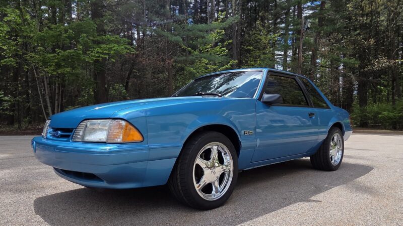 39K-Mile 1992 Ford Mustang LX Notchback 5.0L 5 Speed Manual