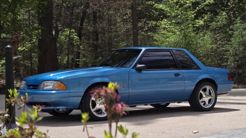 39K-Mile 1992 Ford Mustang LX Notchback 5.0L 5 Speed Manual