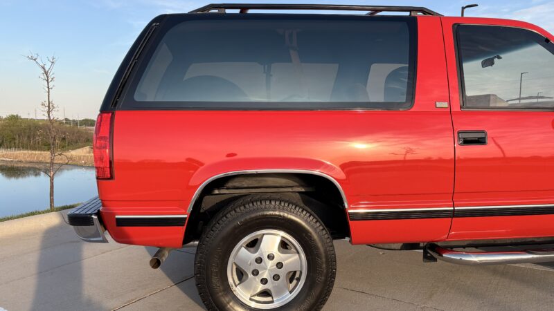 27K-Mile 1992 Chevrolet K1500 Blazer 2 Door 4X4