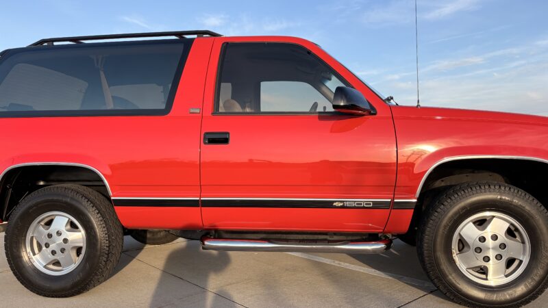 27K-Mile 1992 Chevrolet K1500 Blazer 2 Door 4X4