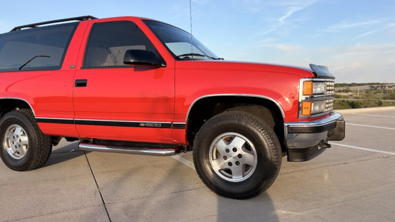 27K-Mile 1992 Chevrolet K1500 Blazer 2 Door 4X4