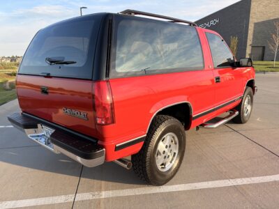 27K-Mile 1992 Chevrolet K1500 Blazer 2 Door 4X4 Photo Gallery — Photo 25