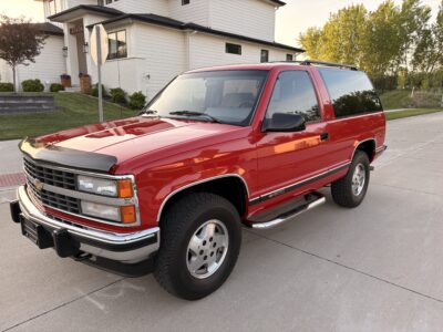 27K-Mile 1992 Chevrolet K1500 Blazer 2 Door 4X4 Photo Gallery — Photo 118