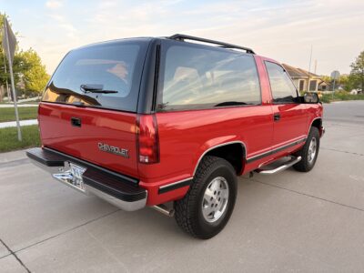 27K-Mile 1992 Chevrolet K1500 Blazer 2 Door 4X4 Photo Gallery — Photo 120