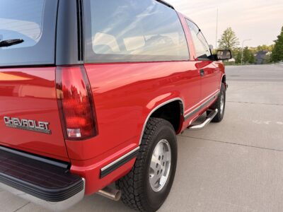27K-Mile 1992 Chevrolet K1500 Blazer 2 Door 4X4 Photo Gallery — Photo 126