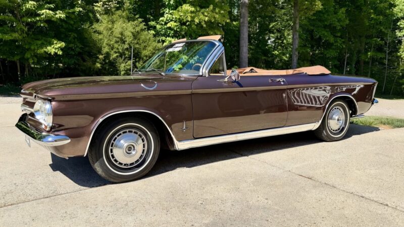 7K-Mile 1964 Chevrolet Corvair Monza Convertible