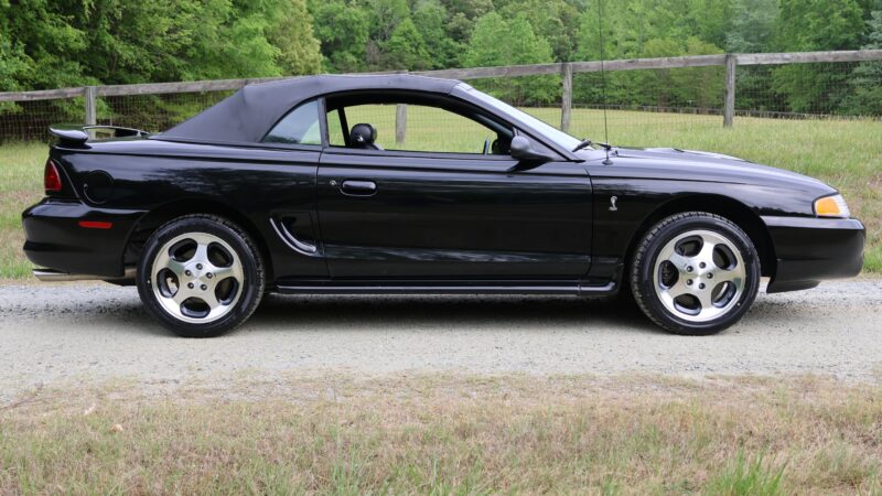 17K-Mile 1997 Ford Mustang SVT Cobra Convertible