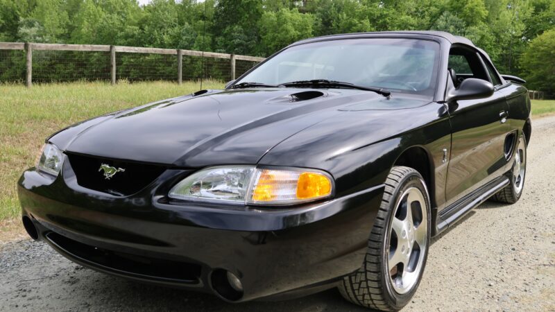 17K-Mile 1997 Ford Mustang SVT Cobra Convertible