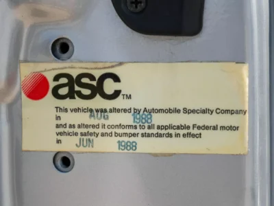 1,253-Mile 1988 Ford Mustang ASC McLaren 5 Speed Manual Photo Gallery — Photo 68