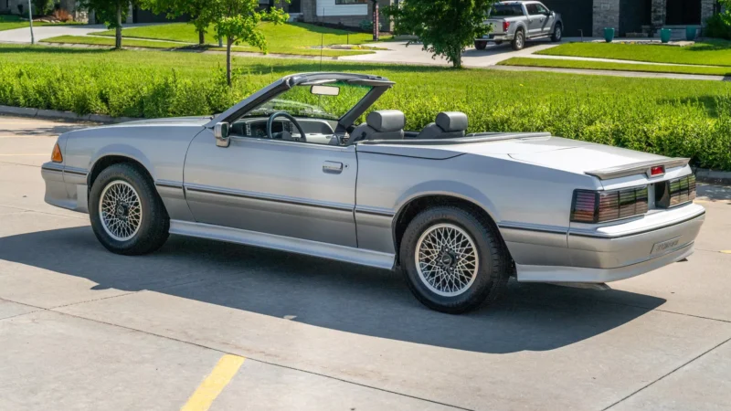 1,253-Mile 1988 Ford Mustang ASC McLaren 5 Speed Manual