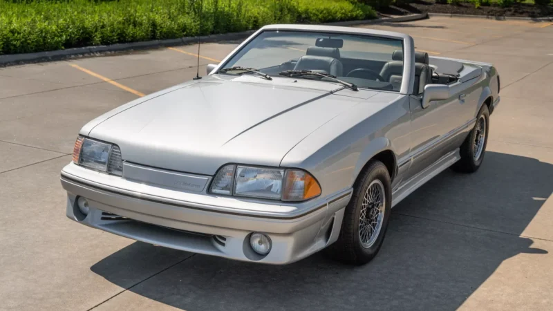 1,253-Mile 1988 Ford Mustang ASC McLaren 5 Speed Manual