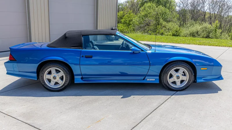 7K-Mile 1991 Chevrolet Camaro Z28 Convertible 5 Speed Manual