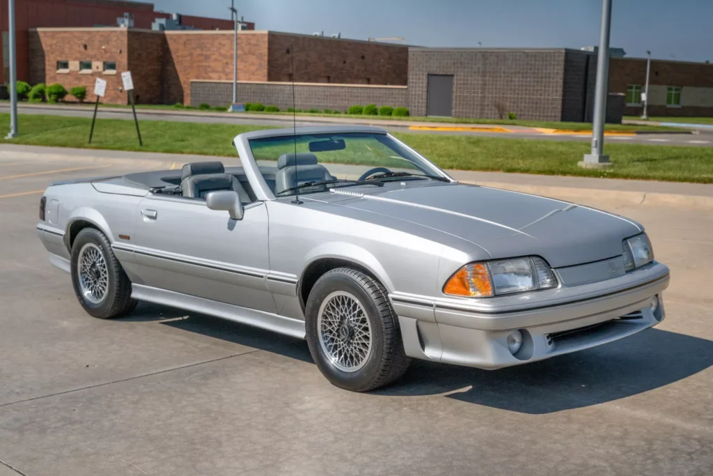 1,253-Mile 1988 Ford Mustang ASC McLaren 5 Speed Manual