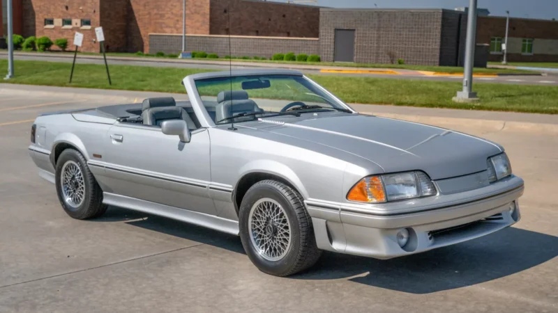 1,253-Mile 1988 Ford Mustang ASC McLaren 5 Speed Manual