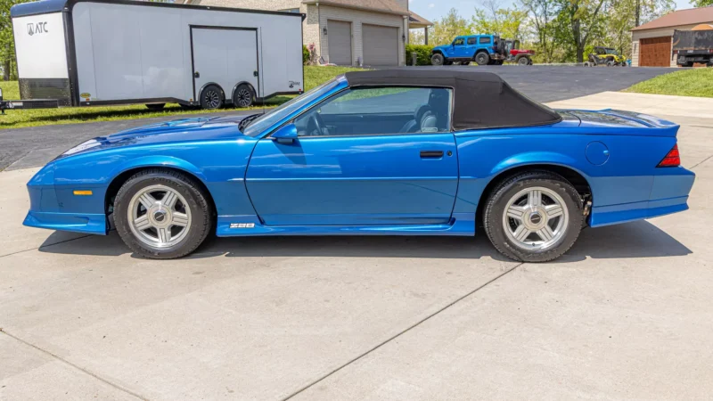 7K-Mile 1991 Chevrolet Camaro Z28 Convertible 5 Speed Manual