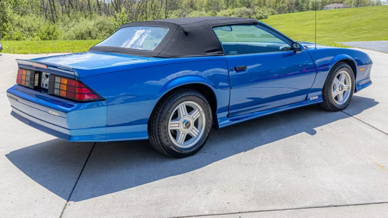 7K-Mile 1991 Chevrolet Camaro Z28 Convertible 5 Speed Manual