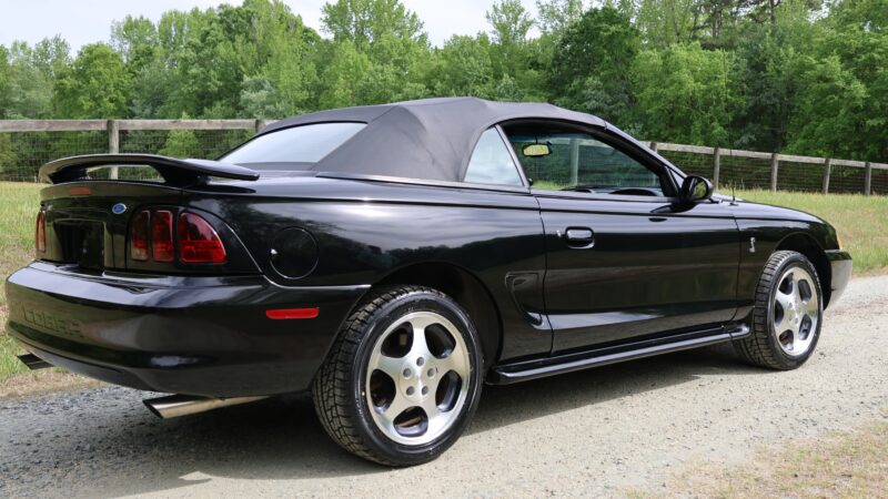 17K-Mile 1997 Ford Mustang SVT Cobra Convertible