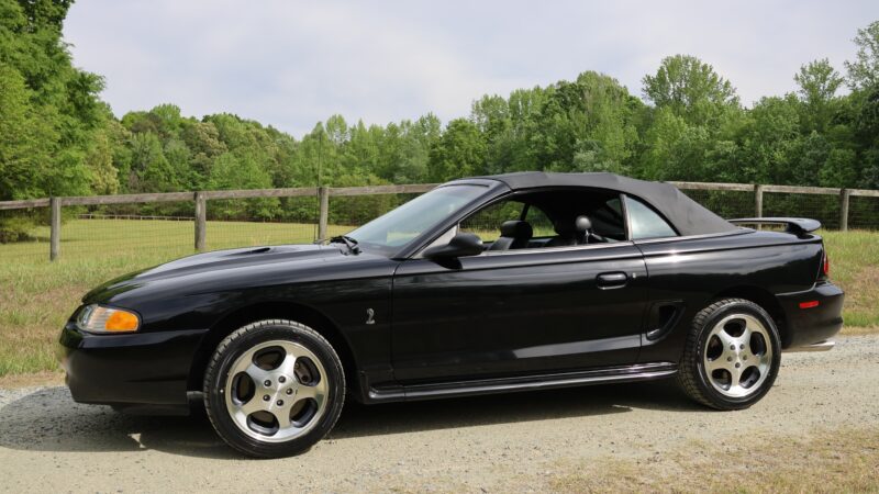 17K-Mile 1997 Ford Mustang SVT Cobra Convertible