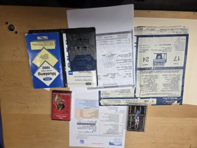 39K-Mile 1992 Ford Mustang LX Notchback 5.0L 5 Speed Manual Photo Gallery — Photo 182