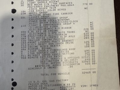 5K-Mile 1996 Ford Bronco Eddie Bauer 5.8L Photo Gallery — Photo 91