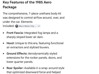 62K-Mile 1985 Pontiac Trans Am Photo Gallery — Photo 84