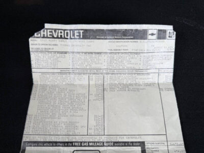 21K-Mile 1987 Chevrolet Monte Carlo SS Aero Coupe Photo Gallery — Photo 100