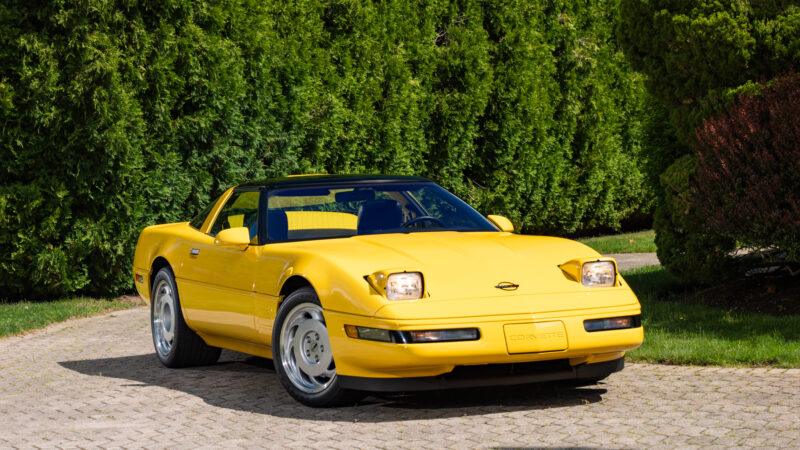 655-Mile 1991 Chevrolet Corvette ZR1