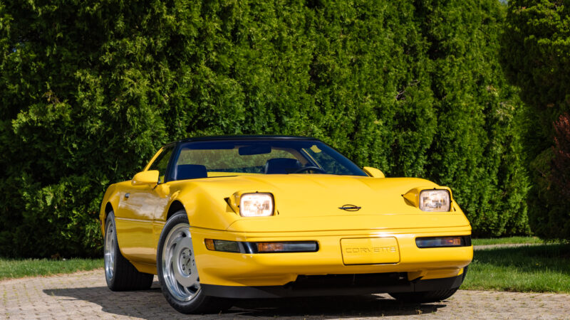 655-Mile 1991 Chevrolet Corvette ZR1