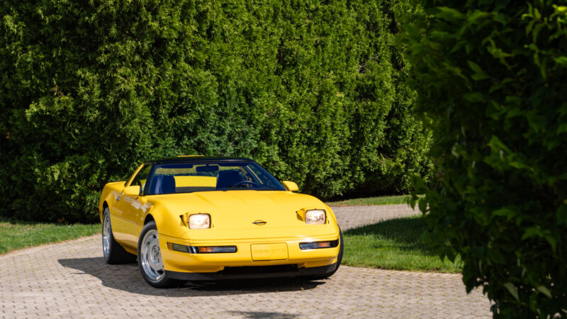 655-Mile 1991 Chevrolet Corvette ZR1
