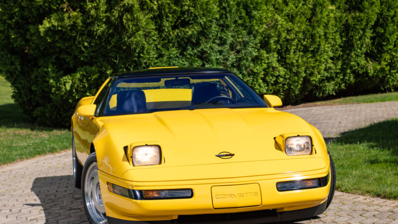655-Mile 1991 Chevrolet Corvette ZR1