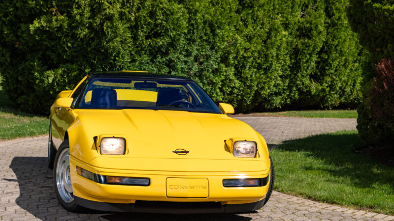 655-Mile 1991 Chevrolet Corvette ZR1