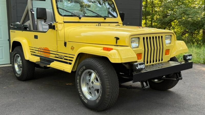 18K-Mile 1989 Jeep Wrangler Islander