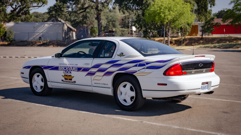 935-Mile 1995 Chevrolet Monte Carlo Z34 Brickyard 400 Pace Car