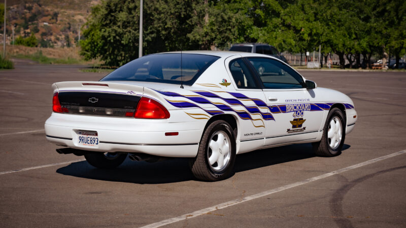 935-Mile 1995 Chevrolet Monte Carlo Z34 Brickyard 400 Pace Car
