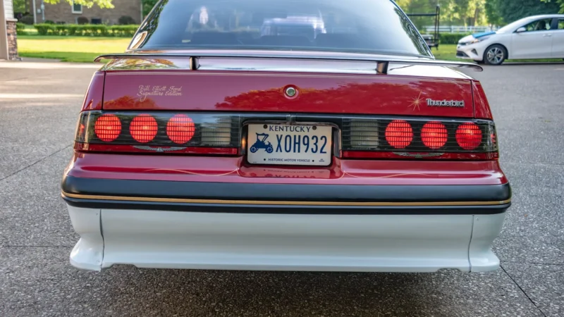 67K-Mile 1988 Ford Thunderbird Sport Bill Elliott Signature Edition