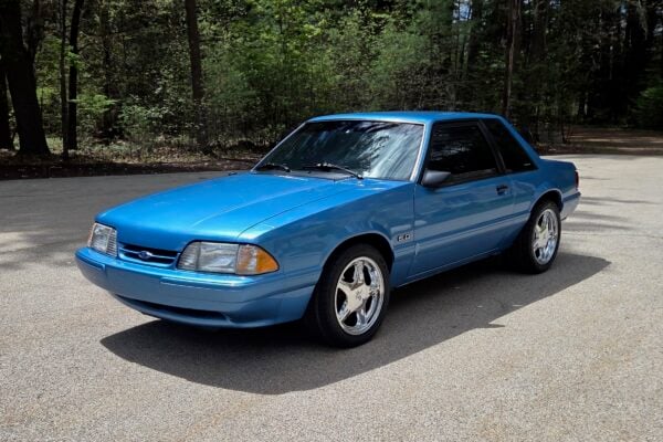 Notchback Mustang Auction at Low Miles No Miles