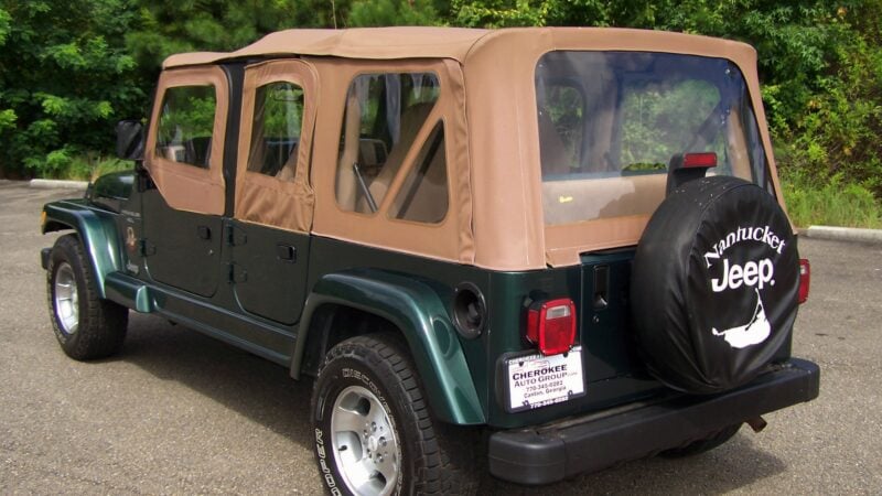 25K-Mile 2000 Jeep Wrangler Sahara Custom 4 Door Conversion