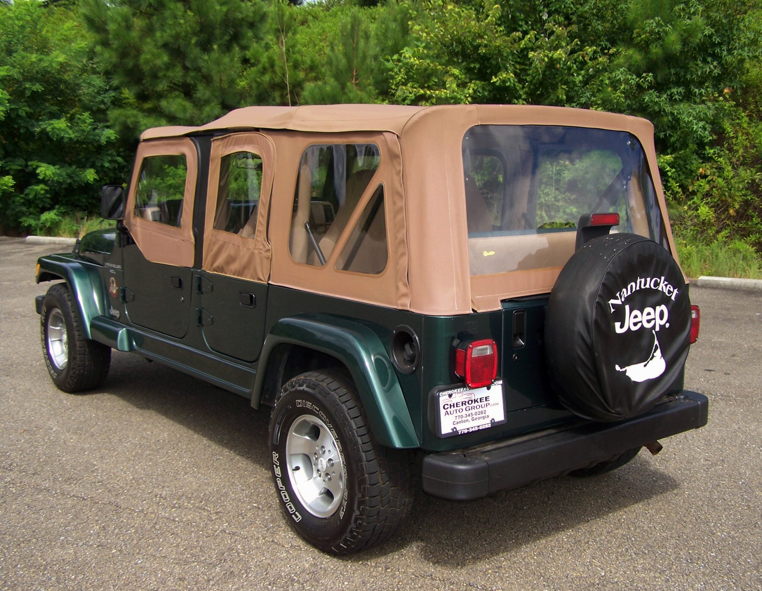 25K-Mile 2000 Jeep Wrangler Sahara Custom 4 Door Conversion