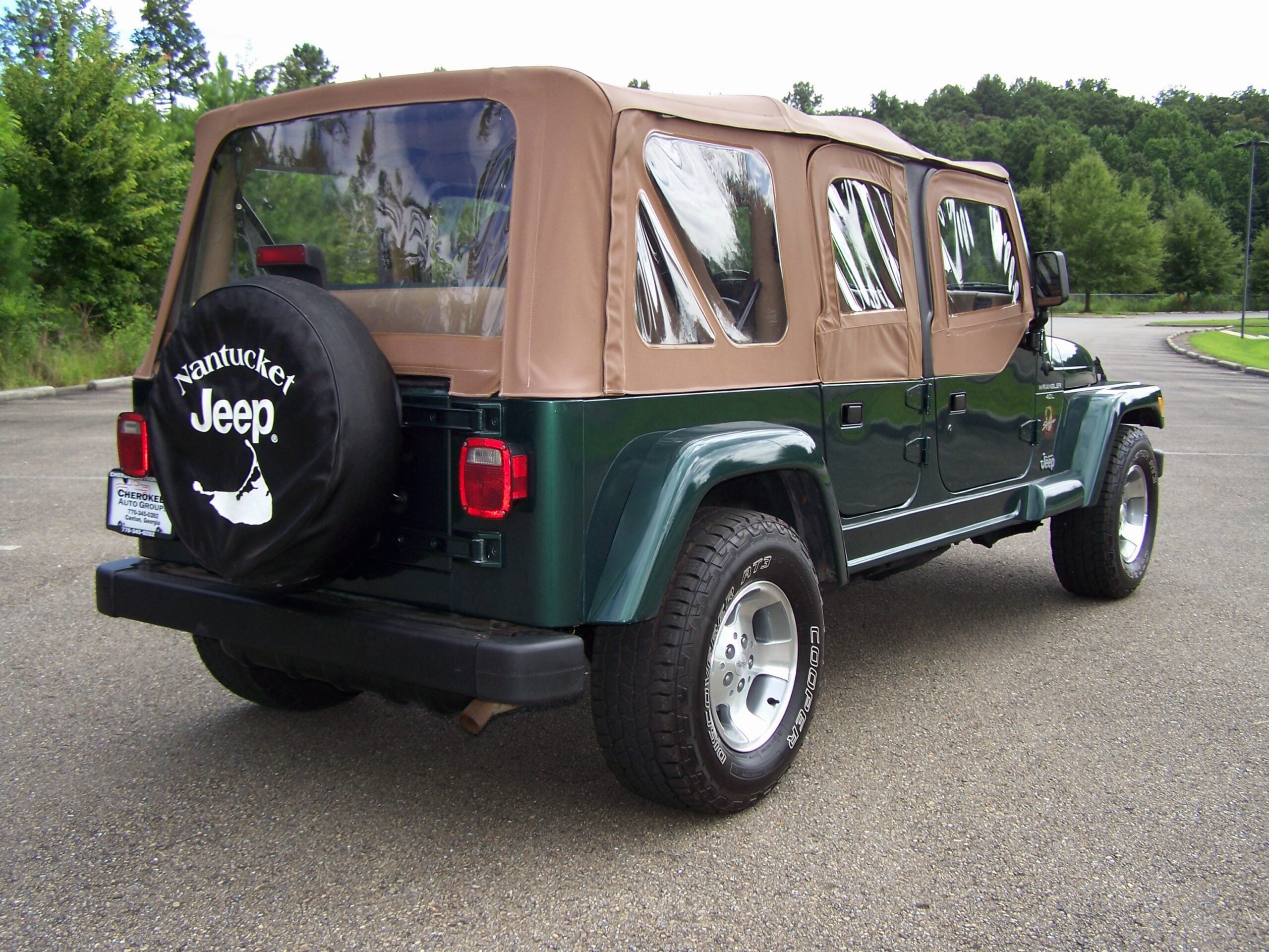 25K-Mile 2000 Jeep Wrangler Sahara Custom 4 Door Conversion
