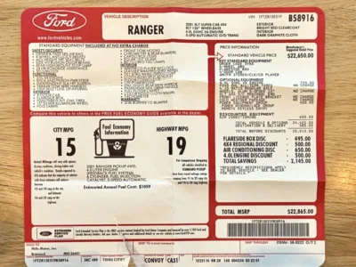 40K-Mile 2001 Ford Ranger XLT SuperCab Flareside 4X4 Photo Gallery — Photo 75